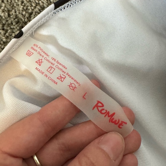 Romwe Cow Print Bikini Set Size L - Picture 6 of 6